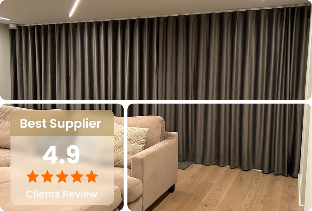 Blackout curtains