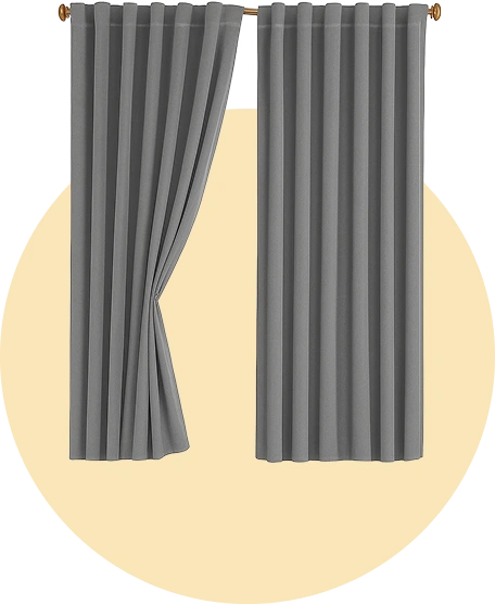 Grey Blackout Curtains