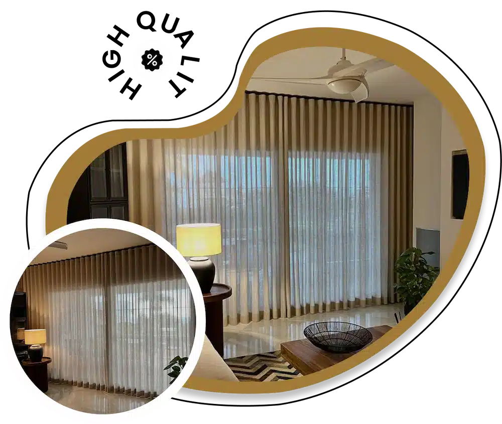 linen curtains Perth